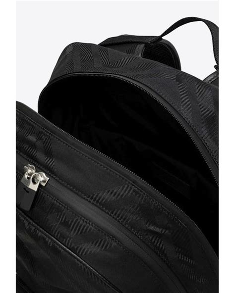 burberry nylon backpack|burberry jacquard check backpack.